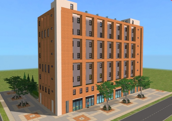 RoofGardenRoad (No ) OFB needed by simsfinds - The Sims 2 Custom Content