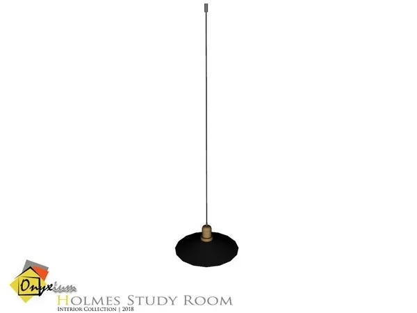 Holmes Ceiling Lamp Tall - The Sims 4 Custom Content