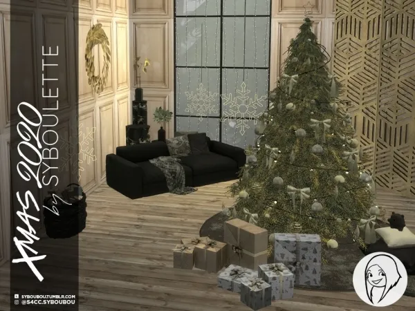 Alpha Christmas 2020 Set - The Sims 4 Custom Content