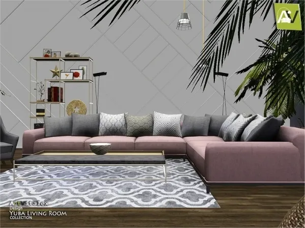 ArtVitalex's Yuba Living Room - The Sims 3 Custom Content