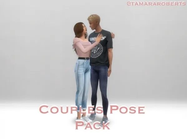 Alpha tamararoberts' Couples Pose Pack - The Sims 4 Custom Content