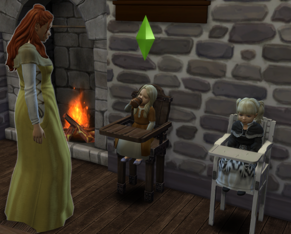 Alpha For the little ones by simsfinds - The Sims 4 Custom Content