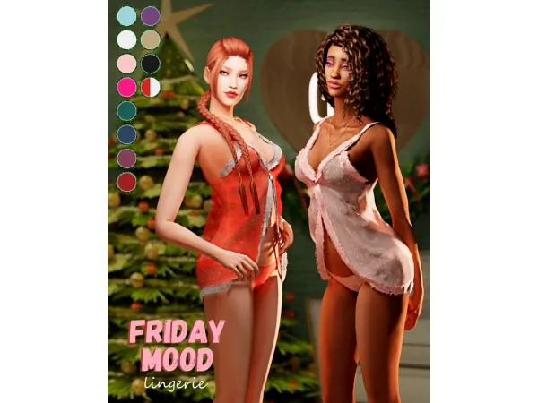 Alpha GCS December's 2020 by GoodChillsStudio - The Sims 4 Custom Content