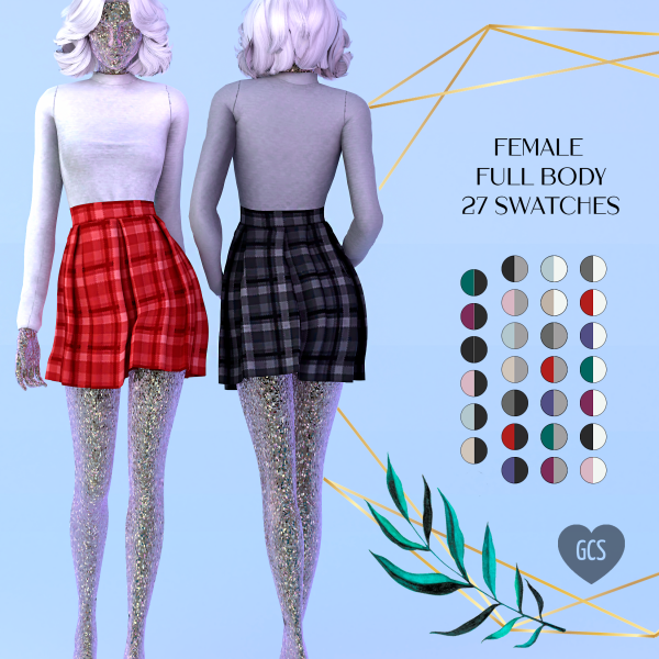 Alpha GCS December's 2020 by goodchillsstudio - The Sims 4 Custom Content