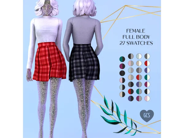 Alpha GCS December's 2020 by GoodChillsStudio - The Sims 4 Custom Content