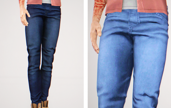 DOWNLOAD 03 Jeans (Darte77) by simsfinds - The Sims 3 Custom Content