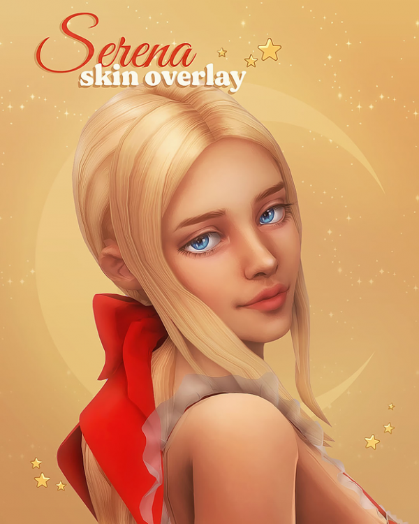 Maxis Match Serena skin overlay by simsfinds - The Sims 4 Custom Content