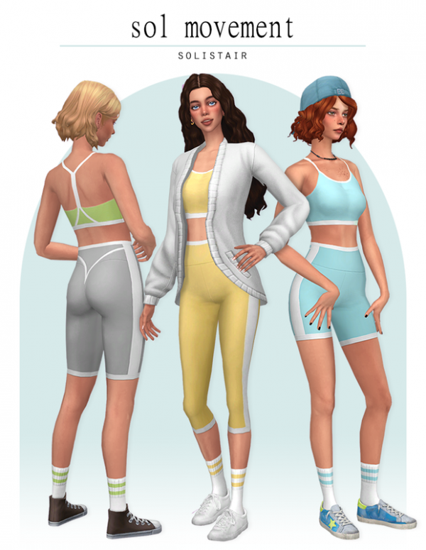 Maxis Match SOL Movement Set by simsfinds - The Sims 4 Custom Content