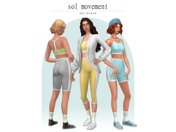 Maxis Match SOL Movement Set by Solistair - The Sims 4 Custom Content
