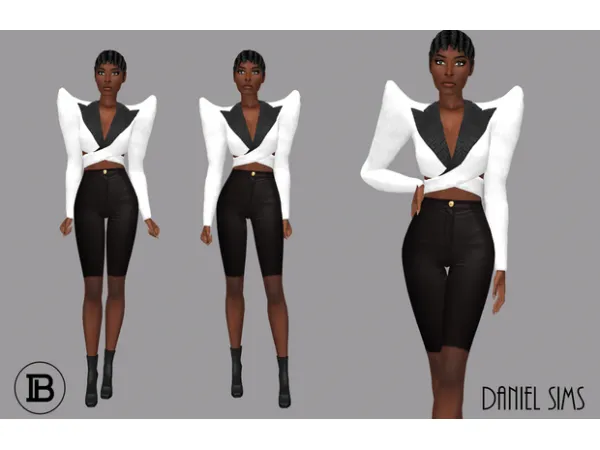 Alpha Balmain Spring 2021 by Daniel Sims - The Sims 4 Custom Content
