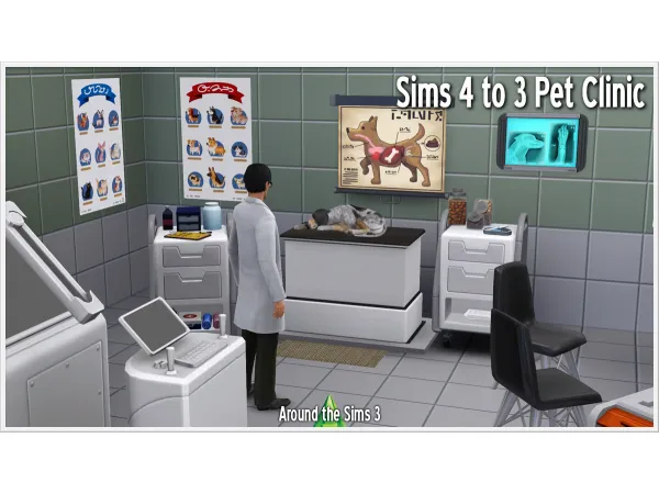 Pet Clinic for Veterinary - The Sims 3 Custom Content