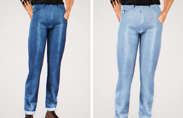 AMI Straight Jeans (SHUNGA) by simsfinds - The Sims 3 Custom Content