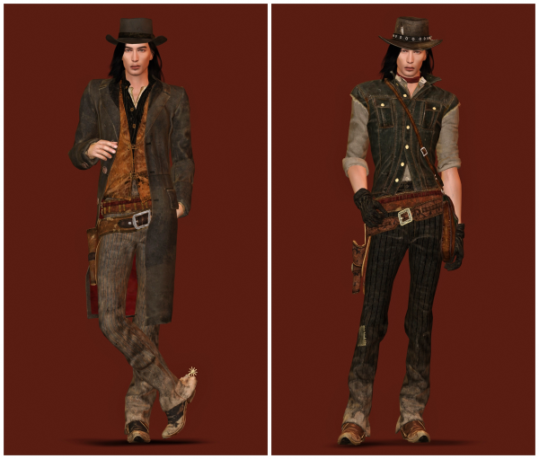 Alpha RDR2 John Marston by simsfinds - The Sims 4 Custom Content