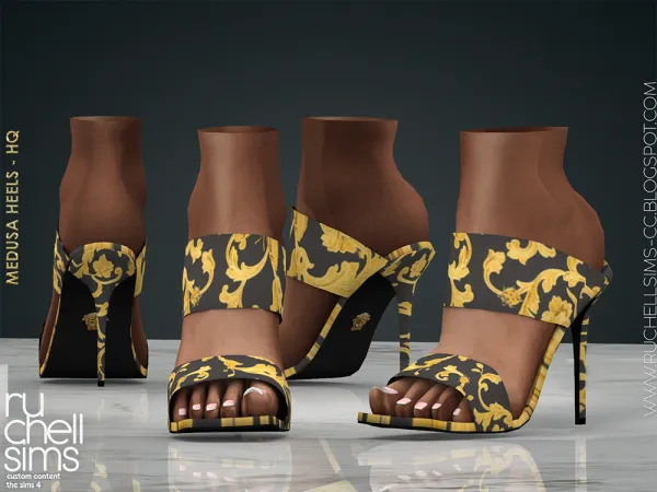 Alpha MEDUSA HEELS HQ - The Sims 4 Custom Content