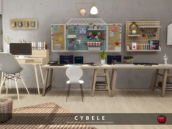 Alpha melapples' Cybele studio - The Sims 4 Custom Content