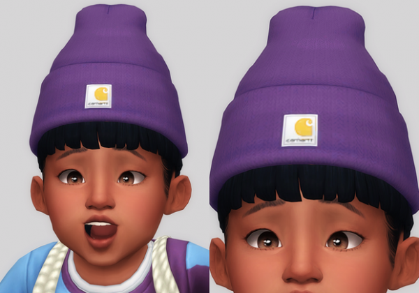 Maxis Match beanie by simsfinds - The Sims 4 Custom Content