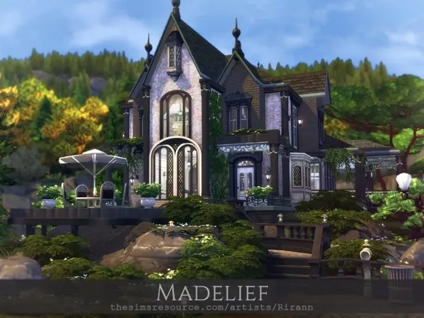 Maxis Match Rirann's Madelief - The Sims 4 Custom Content