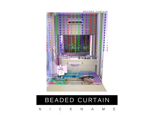 beaded curtain by give me a nickname