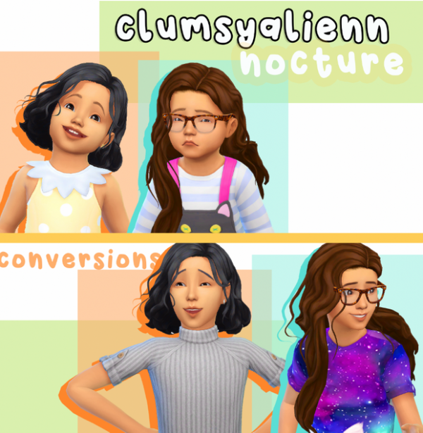 Maxis Match 1000 gift clumsyalienn nocture pack for all ages by simsfinds - The Sims 4 Custom Content