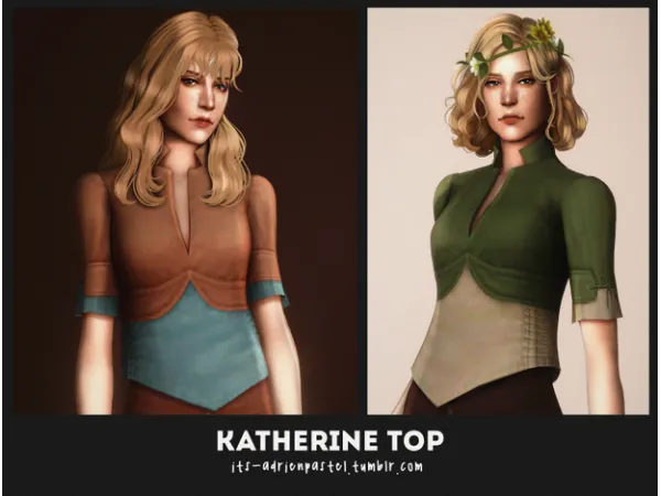 Maxis Match Still Charmed Kicking by AdrienPastel update - The Sims 4 Custom Content