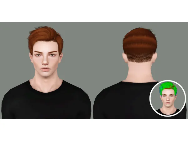 Lapiz Dump Hair by pandelabs - The Sims 3 Custom Content