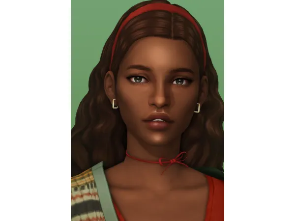 Maxis Match holly hair by dogsill - The Sims 4 Custom Content
