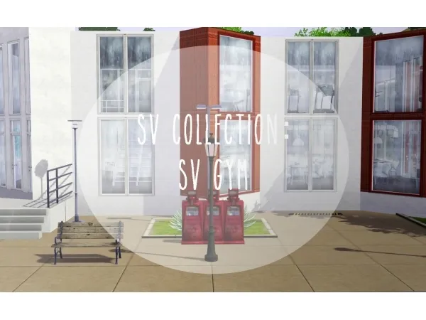 SV Collection SV Gym - The Sims 3 Custom Content