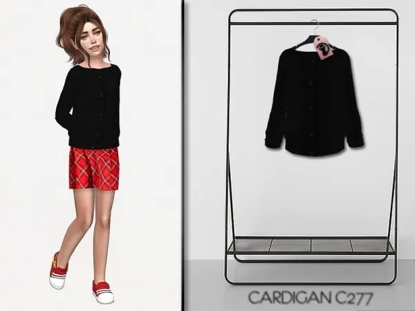 Maxis Match turksimmer's Cardigan C277 - The Sims 4 Custom Content