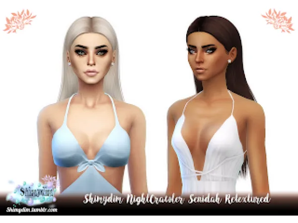 Alpha S4 NightCrawler Senidah Retexture Naturals Unnaturals - The Sims 4 Custom Content