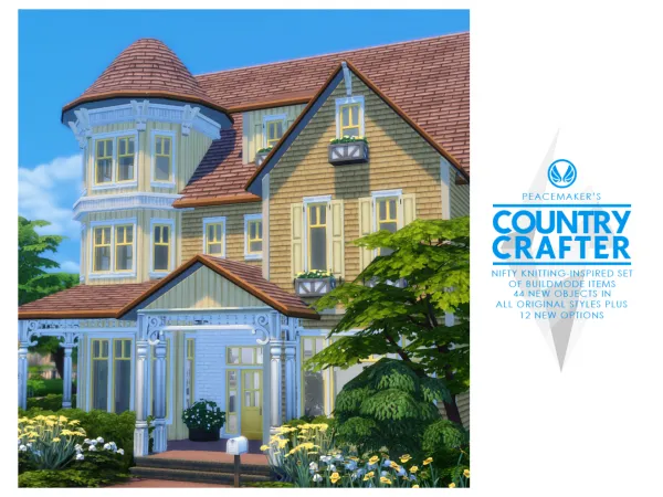 Country Crafter - Nifty Knitting-Inspired Buildmode Set