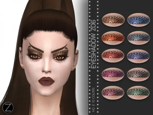 Maxis Match ZENX's EYESHADOW Z06 - The Sims 4 Custom Content