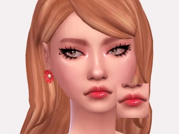 Maxis Match Sagittariah's Cherubian Lipgloss - The Sims 4 Custom Content