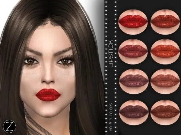 Alpha ZENX's LIPSTICK Z32 - The Sims 4 Custom Content