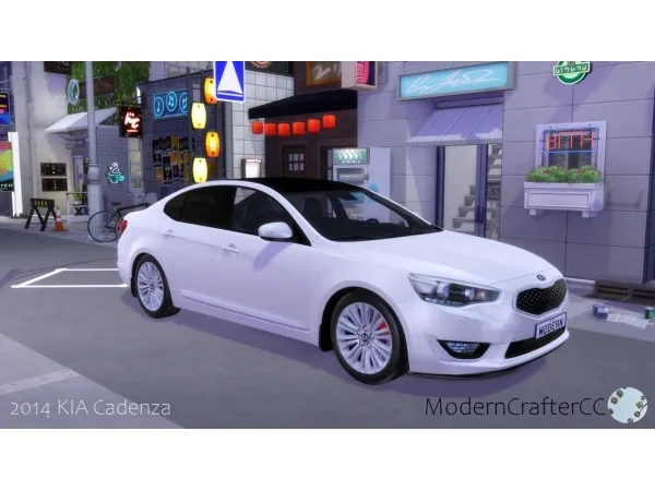 Maxis Match 2014 KIA Cadenza - The Sims 4 Custom Content