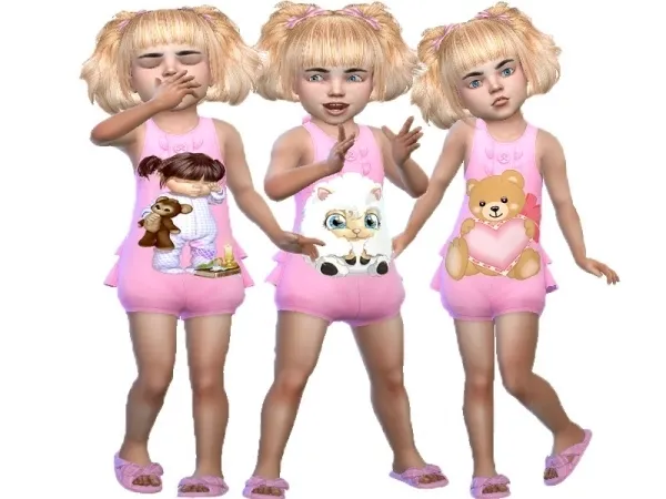 Maxis Match TrudieOpp's Sleeping beauty pajamas (Toddler stuff) - The Sims 4 Custom Content