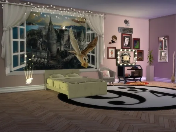 Alpha seimar8's It's A Harry Potter Thing Teen Set - The Sims 4 Custom Content