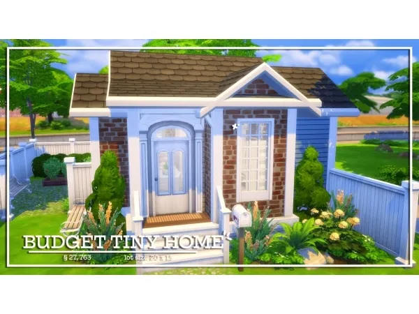 Maxis Match TINY HOME GALORE - The Sims 4 Custom Content