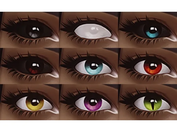 Maxis Match dolce vampires eyes - The Sims 4 Custom Content