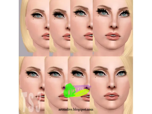 lashes - The Sims 3 Custom Content