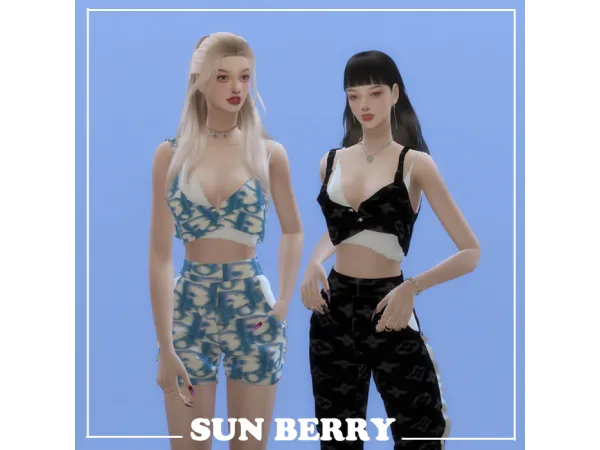 Maxis Match [SUNBERRY] TOP 21 2 PANTS21 PANTS21 1 - The Sims 4 Custom Content