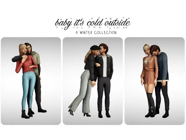 Maxis Match baby its cold outside a winter collection by arethabee - The Sims 4 Custom Content