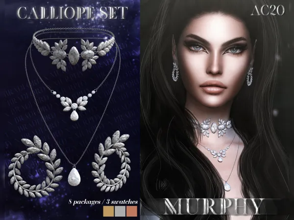 Alpha Calliope Set by bradford - The Sims 4 Custom Content