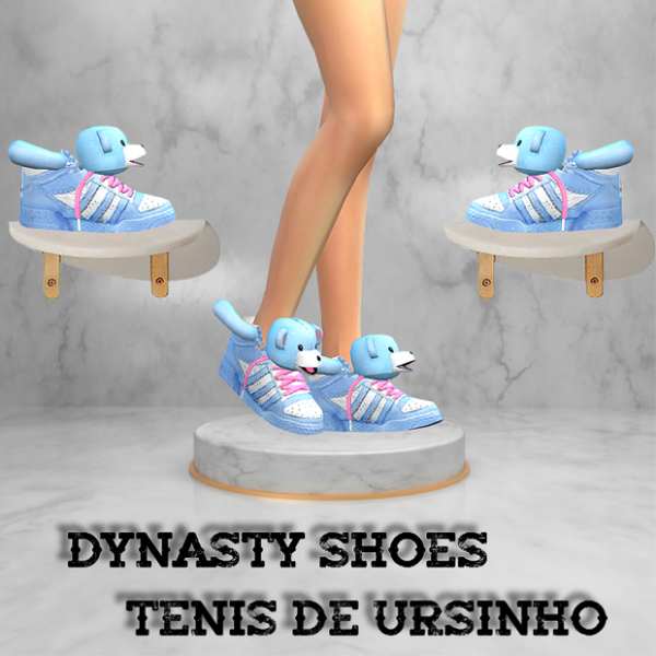 Alpha DYNASTY_SHOES TênisDeUrsinho by simsfinds - The Sims 4 Custom Content