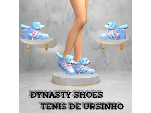 Alpha DYNASTY_SHOES TênisDeUrsinho by Dynasty Shoes - The Sims 4 Custom Content