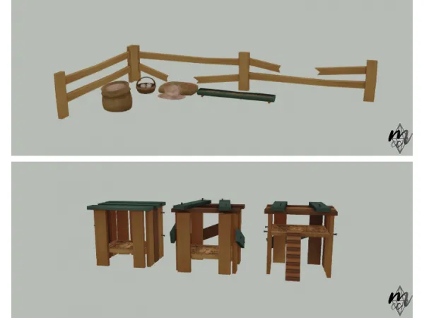 Chickens Set B - The Sims 3 Custom Content