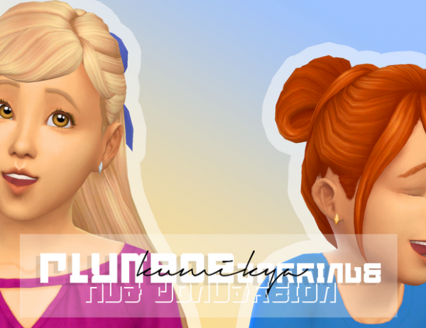 Maxis Match plumbob earrings (a2c a2t) by simsfinds - The Sims 4 Custom Content