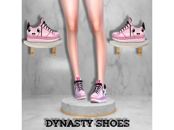Alpha SHOES by Dynasty Shoes - The Sims 4 Custom Content