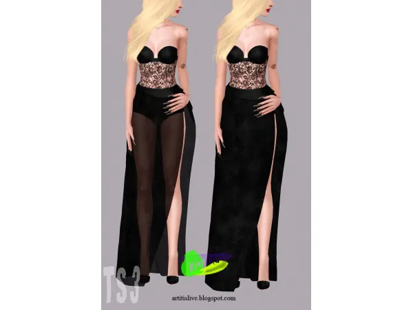 OFFICIAL DRESS - The Sims 3 Custom Content