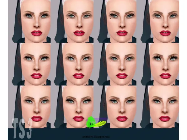 Lashes - The Sims 3 Custom Content