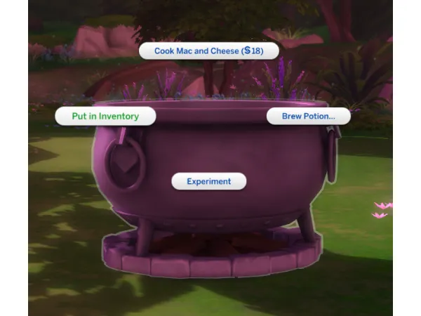Maxis Match Portable Cauldrons - The Sims 4 Custom Content
